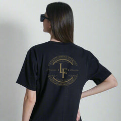 LF Heritage Black Unisex T-Shirt – Signature Crest Edition