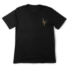 LF Heritage Black Unisex T-Shirt – Signature Crest Edition