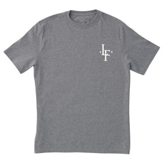 LF Heritage Gray Unisex T-Shirt – Classic Text Logo Edition